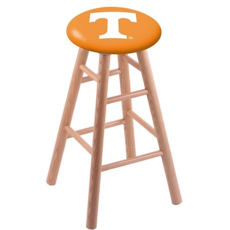 HOLLAND BAR STOOL CO Oak Bar Stool, Natural Finish, Tennessee Seat RC30OSNat